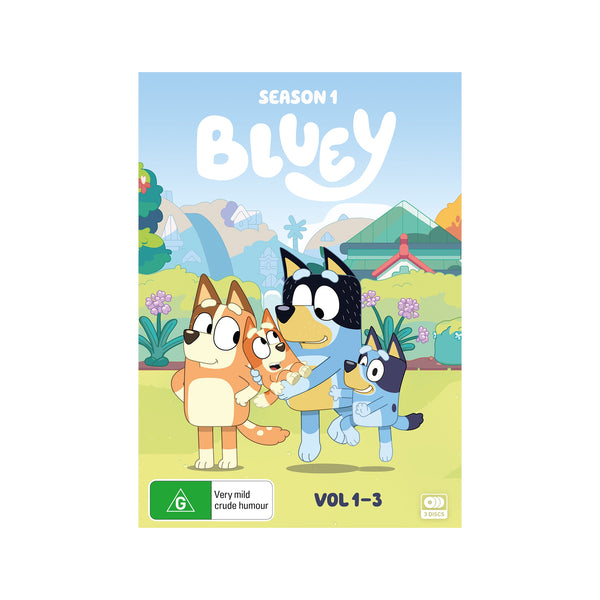 Bluey: Season One DVD - Vol 1-3
