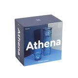 Athena Stacking Glasses: Blue