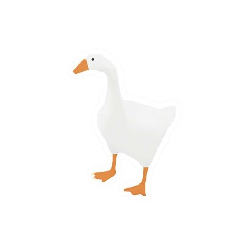 Untitled Goose Game: Goose Vinyl Sticker