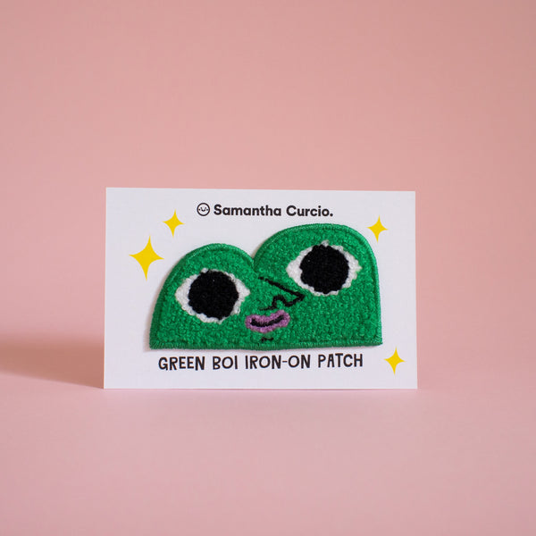 Samantha Curcio: Green Boi Patch