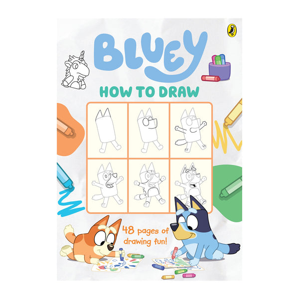 Bluey: How To Draw - Softcover