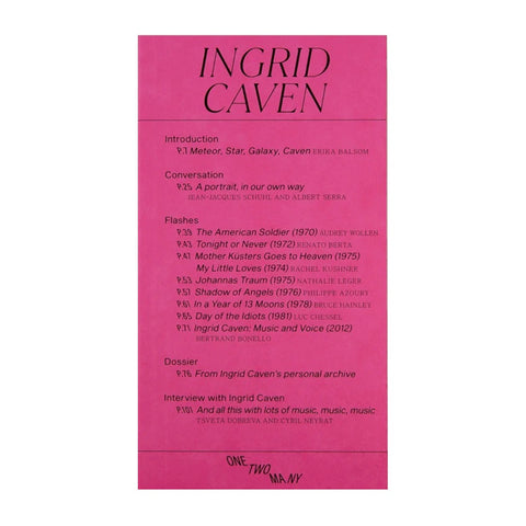 Fireflies: Ingrid Caven - Softcover