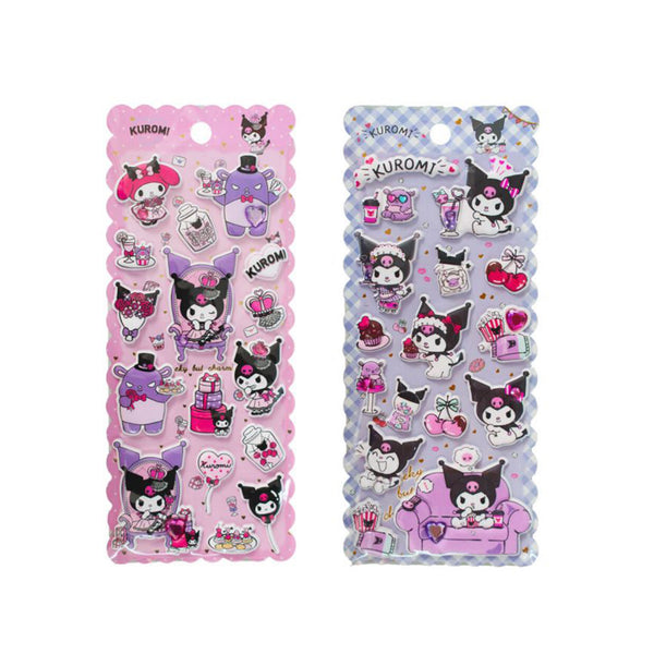 Hello Kitty: Kuromi Puffy Sticker Sheet