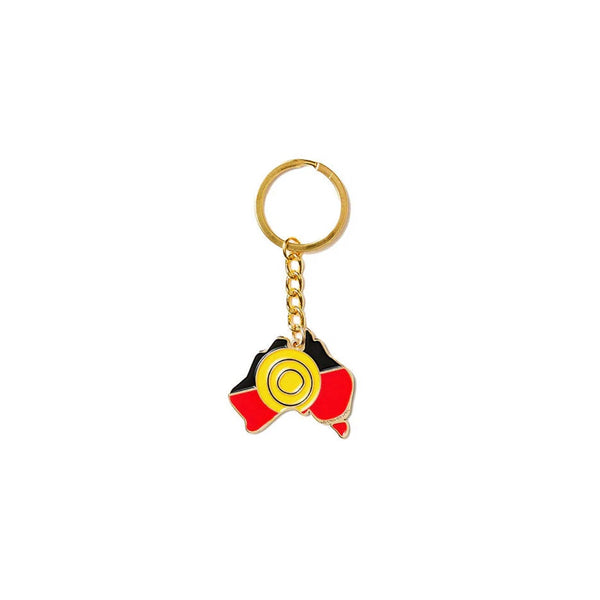 Clothing The Gaps - Aboriginal Land Keyring