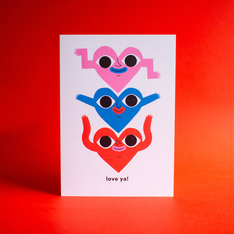 Samantha Curcio: Love Ya Greeting Card