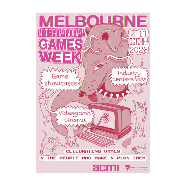 ACMI x MIGW A2 Street Poster