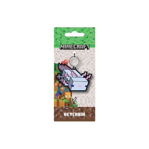 Minecraft: Axoloti Pixel Keyring