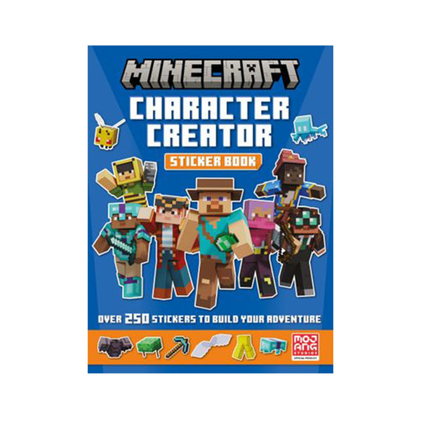 Minecraft: Character Creator Sticker Book - Softcover
