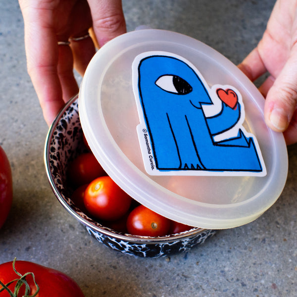 Samantha Curcio: Heart Vinyl Sticker