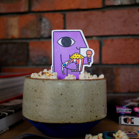 Samantha Curcio: Cinephile Vinyl Sticker