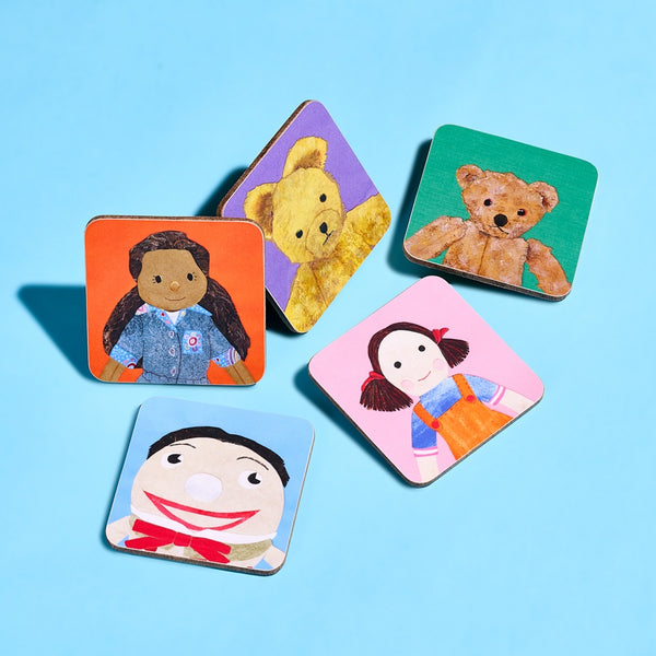 Play School: Coaster Set x2 (Various Designs)