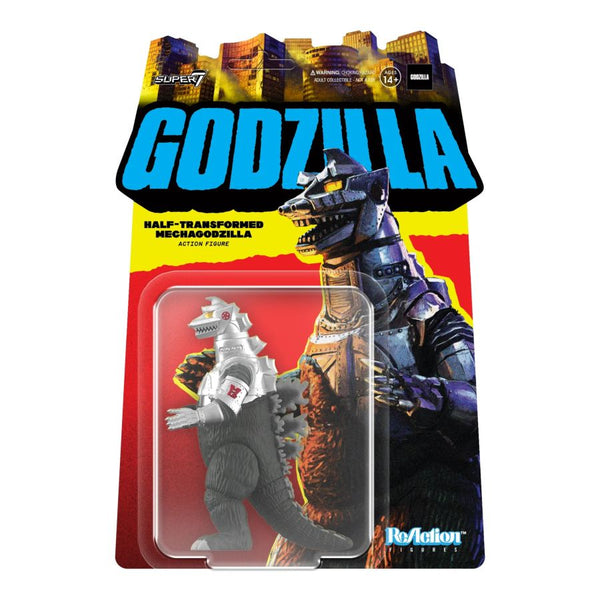 Half-Transformed Mechagodzilla 3.75" Re-Action Figure