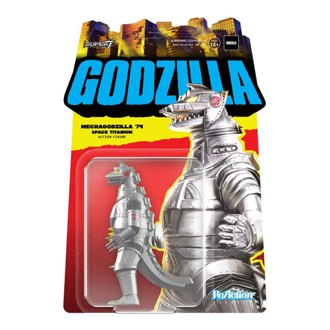 Mechagodzilla (1974) (Space Titanium) 3.75" Re-Action Figure