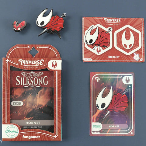 Hollow Knight: Silksong Hornet Pin Pack