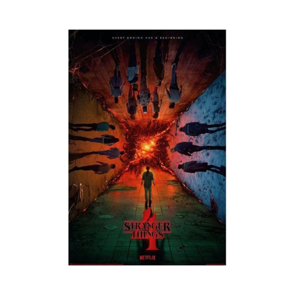 Stranger Things 4: Every Ending Has a Beginning Poster