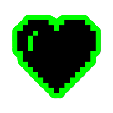 Apply: Pixel Heart Sticker