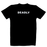 AARLI - Deadly Tilted Black Tee