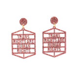 Cassie Hughes: Trans Rights Earrings