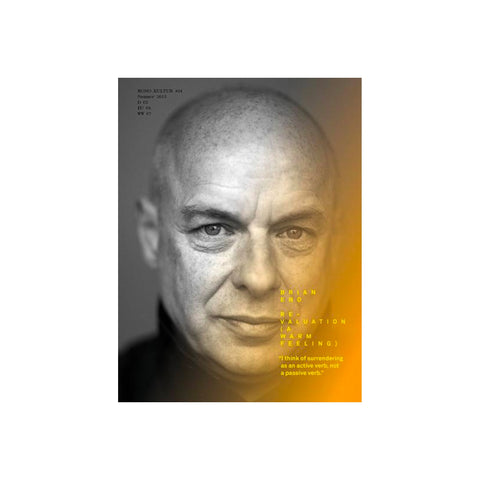 Mono.Kultur #34: Brian Eno - Softcover