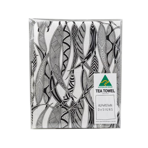 Ngarga Warendj Gum Leaf  - T-Towel